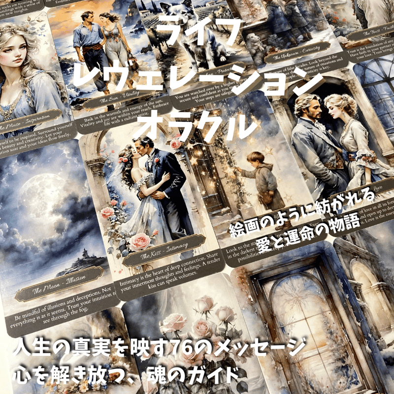 ライフ・レヴェレーション・オラクルカード ｜作者直輸入・希少デッキ