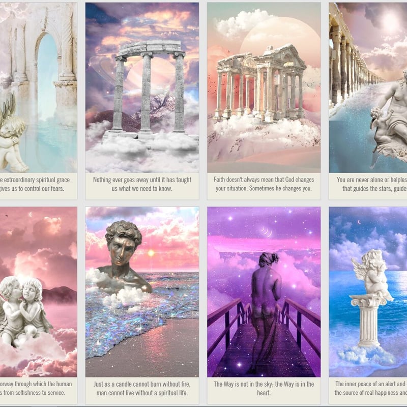 スピリチュアルヒーリングモチベーションオラクルカード｜作者直輸入