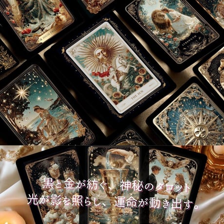 サンシークレッツタロットカード(SunSecrets Tarot)｜作者直輸入・希少デッキ