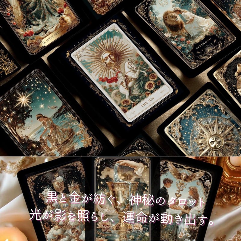 サンシークレッツタロットカード(SunSecrets Tarot)｜作者直輸入・希少