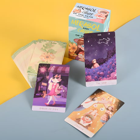 ミラソルとカイジー・オブ・ザイヤータロットカード｜正規輸入品