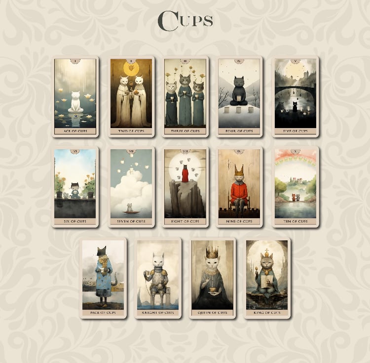 キャットタロットカード(Cat Tarot)｜作者直輸入・希少デッキ