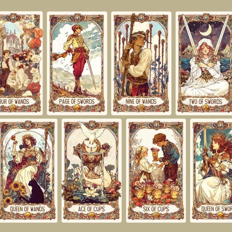 ザ・バラッド・オブ・ガイディング・スターズ・タロット（The Ballad of Guiding Stars Tarot）｜作者直輸入・希少デッキ
