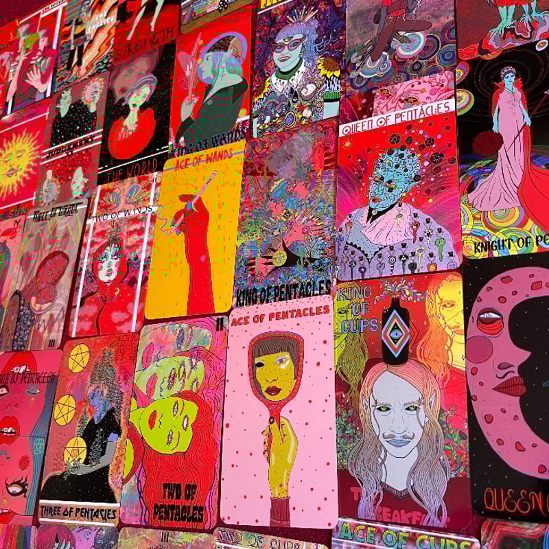 火星のタロットカード｜作者直輸入・希少デッキ | タロクル｜TaroCle