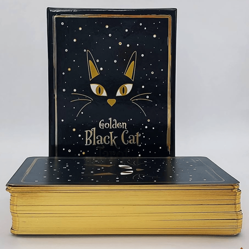 ゴールデンブラックキャットタロットカード｜正規輸入品 | タロクル
