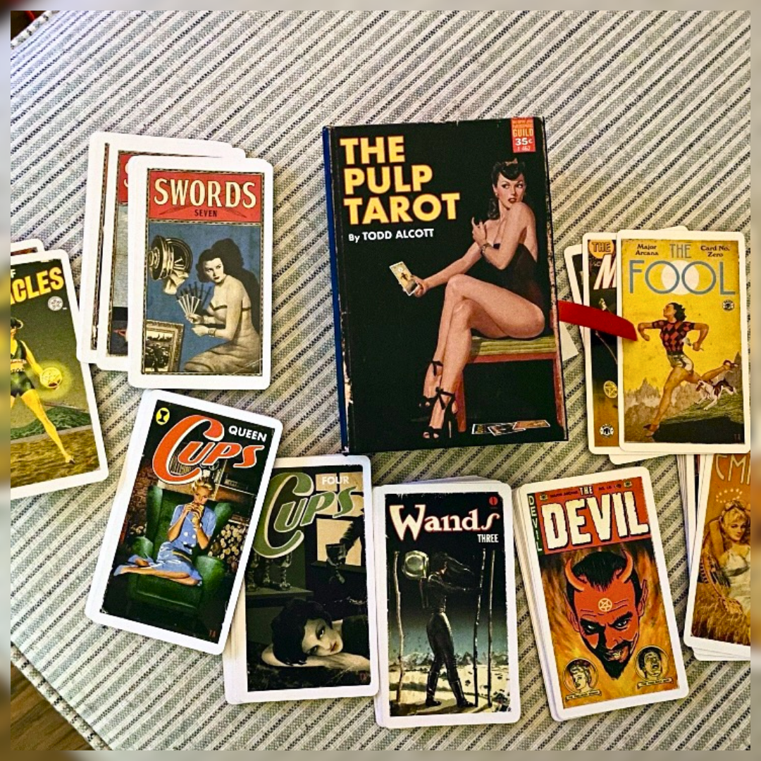 【正規品】The Pulp Tarot ザ・パルプタロット／レトロ ヴィンテージ 61gKcXNbcHL._UF894,1000_QL80_.jpg