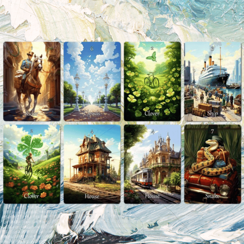 【入手困難】希少！ 海外輸入ルノルマンカード / 正規品 ヴィンテージルノルマンカード (正規品・希少) | タロクル