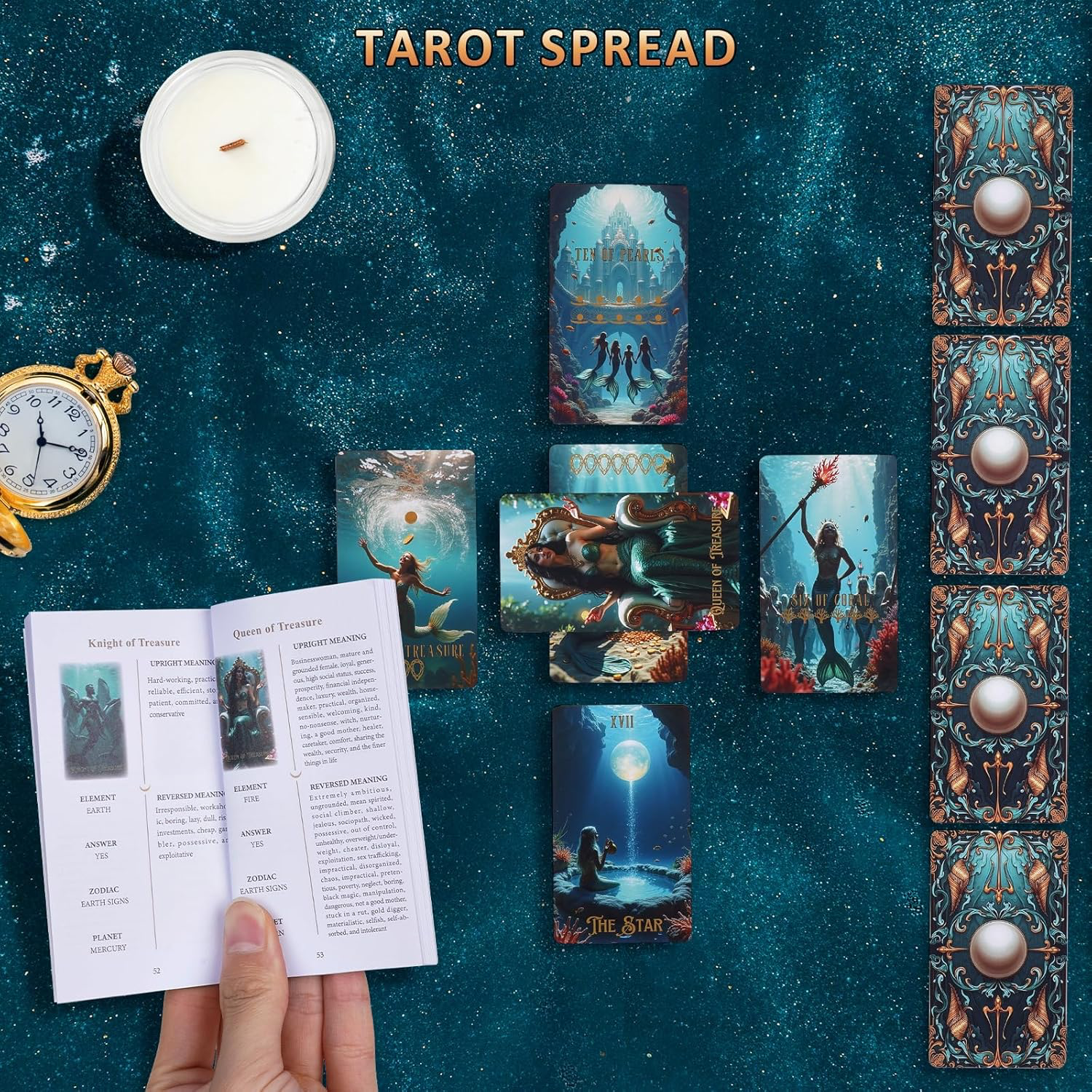 オーシャン・タロットカード｜正規輸入品 | タロクル｜TaroCle (海外