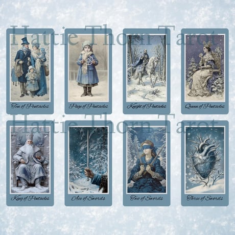 ウィンタータイドタロットカード (Wintertide Tarot ) ｜作者直輸入・希少デッキ