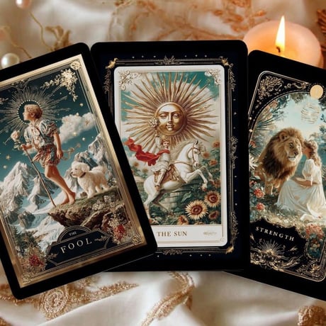 サンシークレッツタロットカード(SunSecrets Tarot)｜作者直輸入・希少デッキ