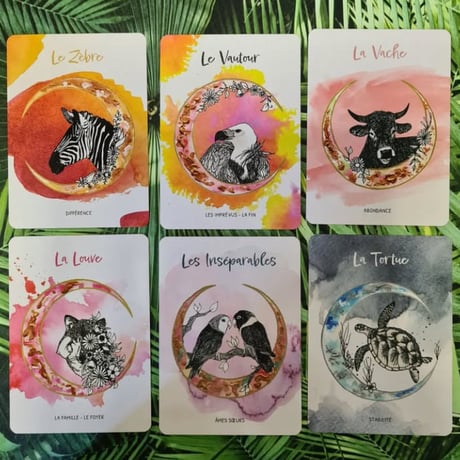 動物たちのささやきオラクルカード｜正規輸入品