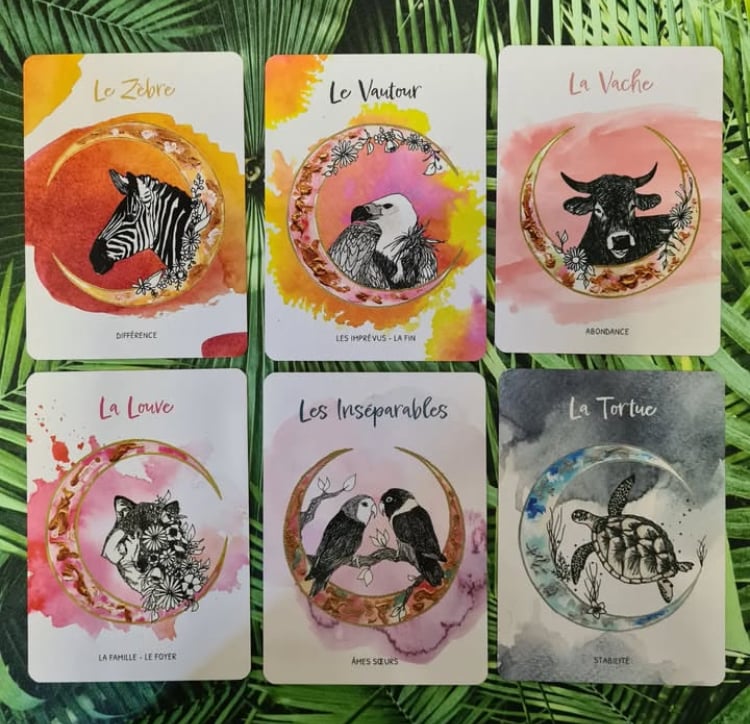 【正規品オラクルカード】優しく美しい動物のアート✨入手困難品✨動物の囁きのデッキ original