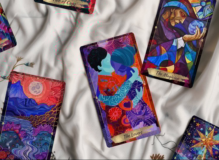 ユーフォリックイリュージョンタロットカード ｜作者直輸入・希少