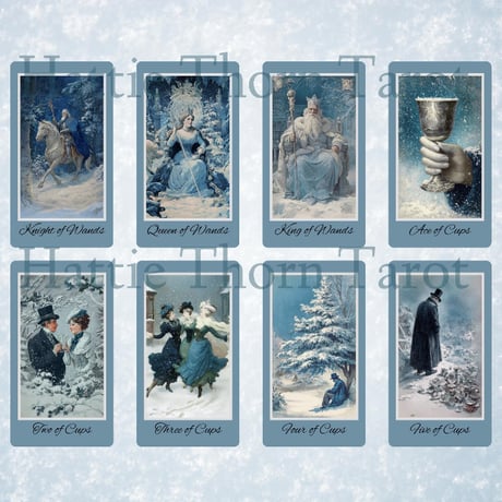 ウィンタータイドタロットカード (Wintertide Tarot ) ｜作者直輸入・希少デッキ