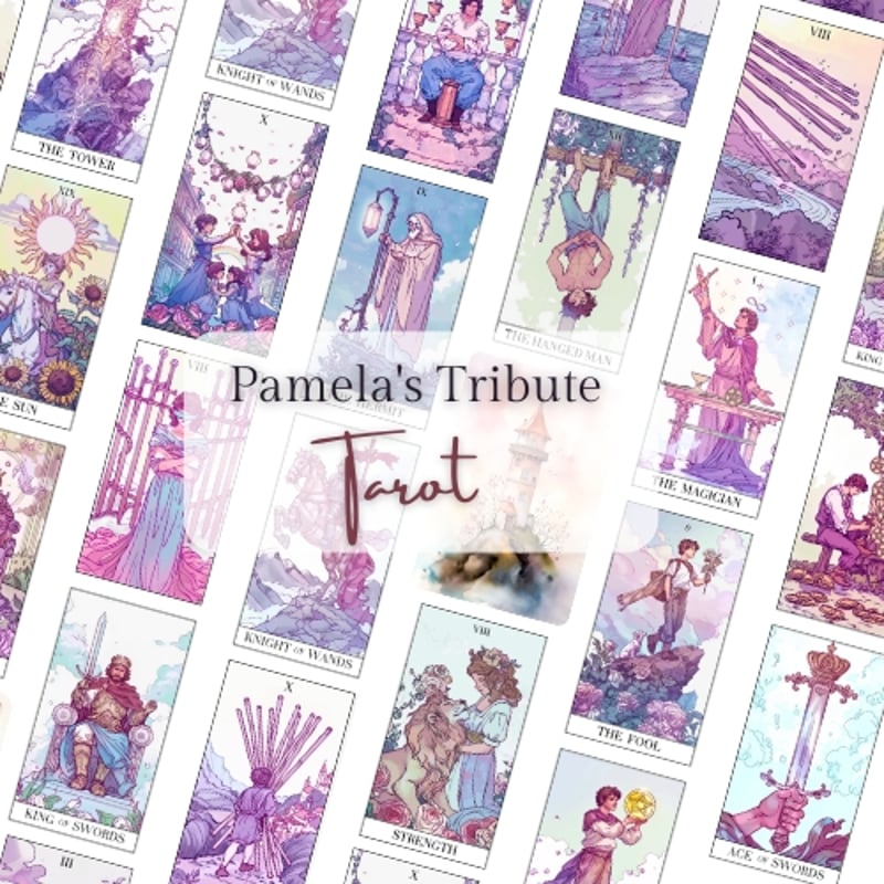 パメラのトリビュートタロットカード｜作者直輸入・希少デッキ