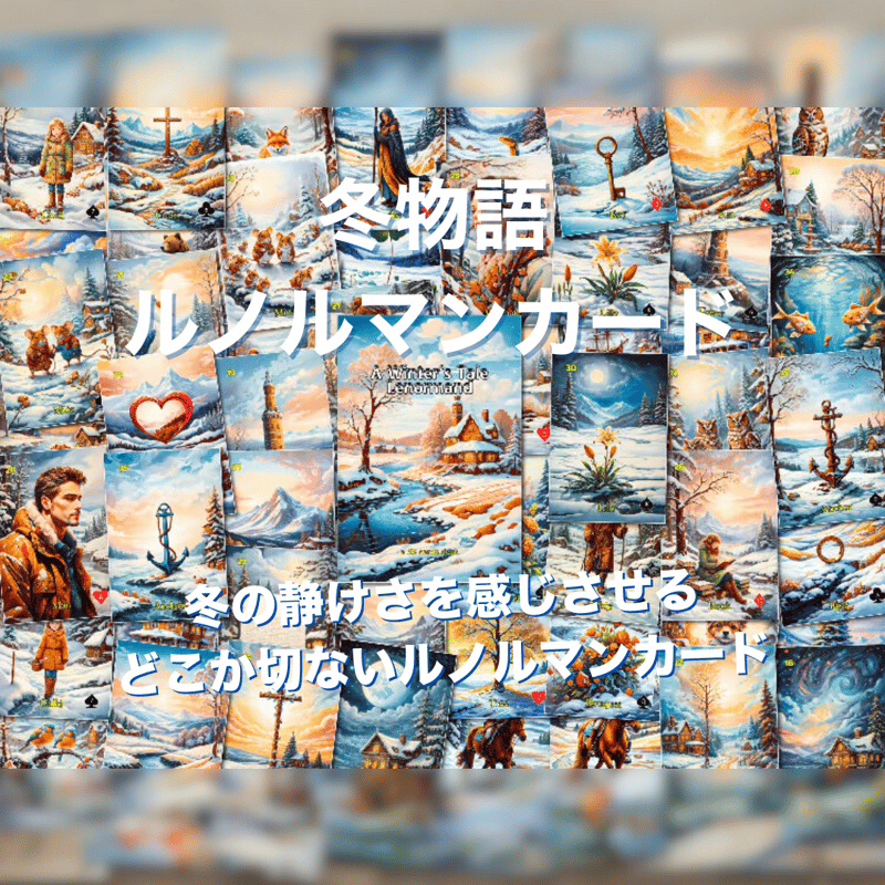 冬物語ルノルマンカード｜正規輸入品 | タロクル｜TaroCle (海外