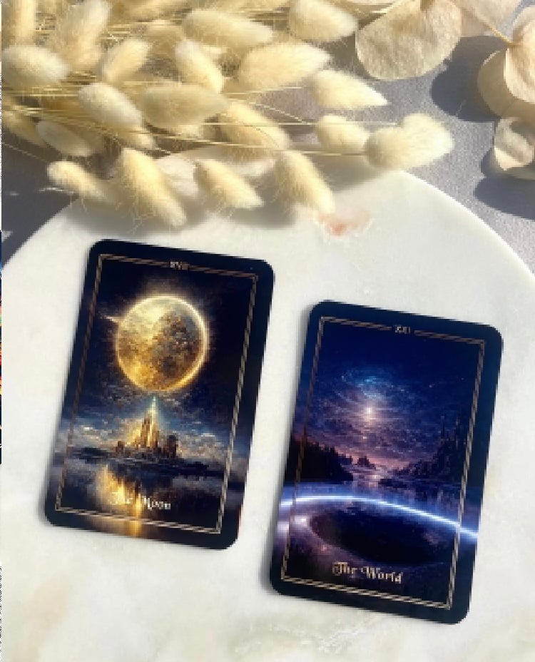 正規品タロットカード】魔法のような色調✨柔らかなカラーのドリーム