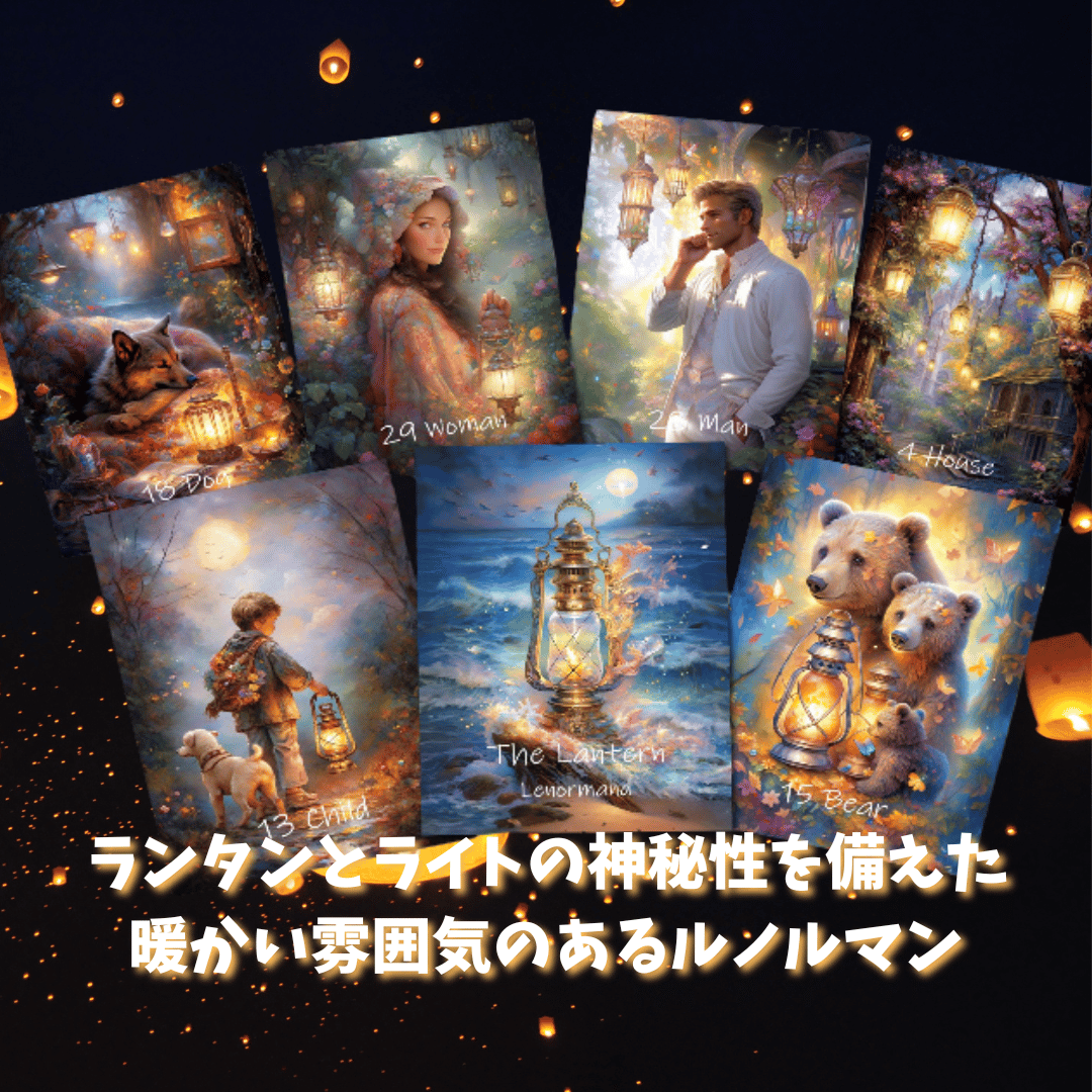 ランタンルノルマンカード｜作者直輸入・希少デッキ | タロクル