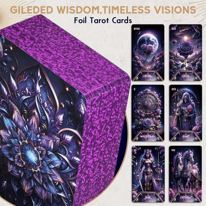 パープルローズタロットカード (正規品・希少) | タロクル｜TaroCle