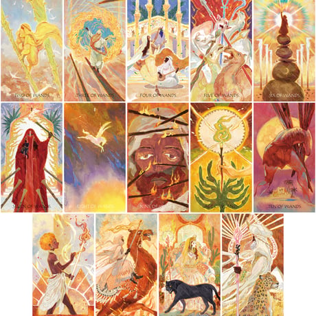 星のささやきとガーデンタロットカード｜正規輸入品