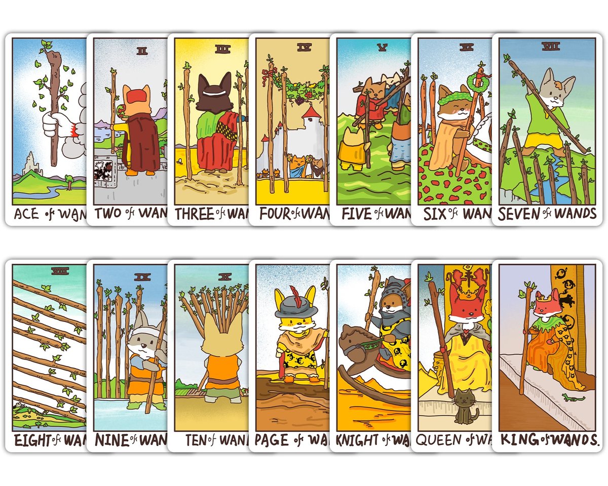 キツネの妖精タロットカード｜正規輸入品 | タロクル｜TaroCle (海外