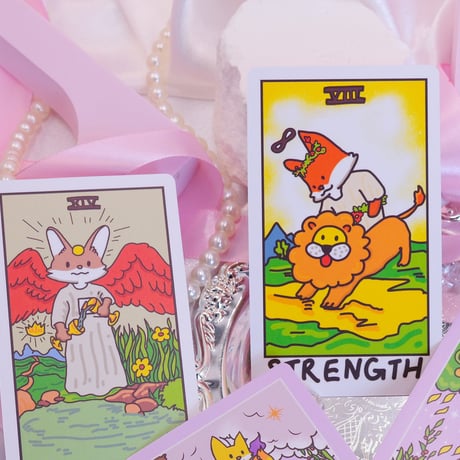 キツネの妖精タロットカード｜正規輸入品