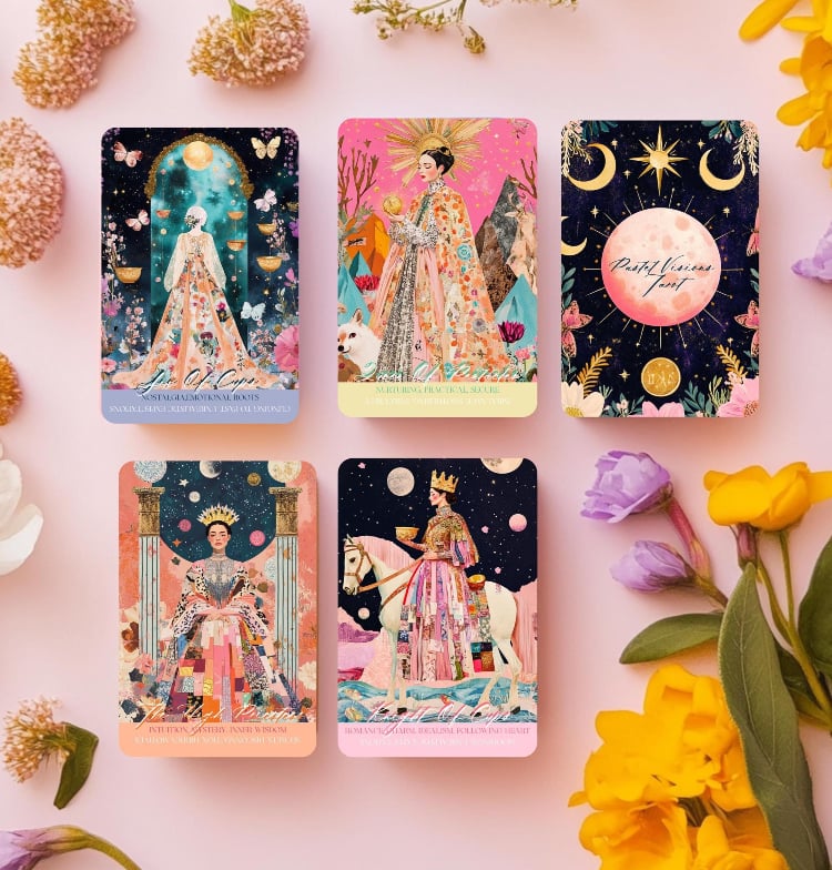 パステルビジョンタロットカード｜作者直輸入・希少デッキ | タロクル