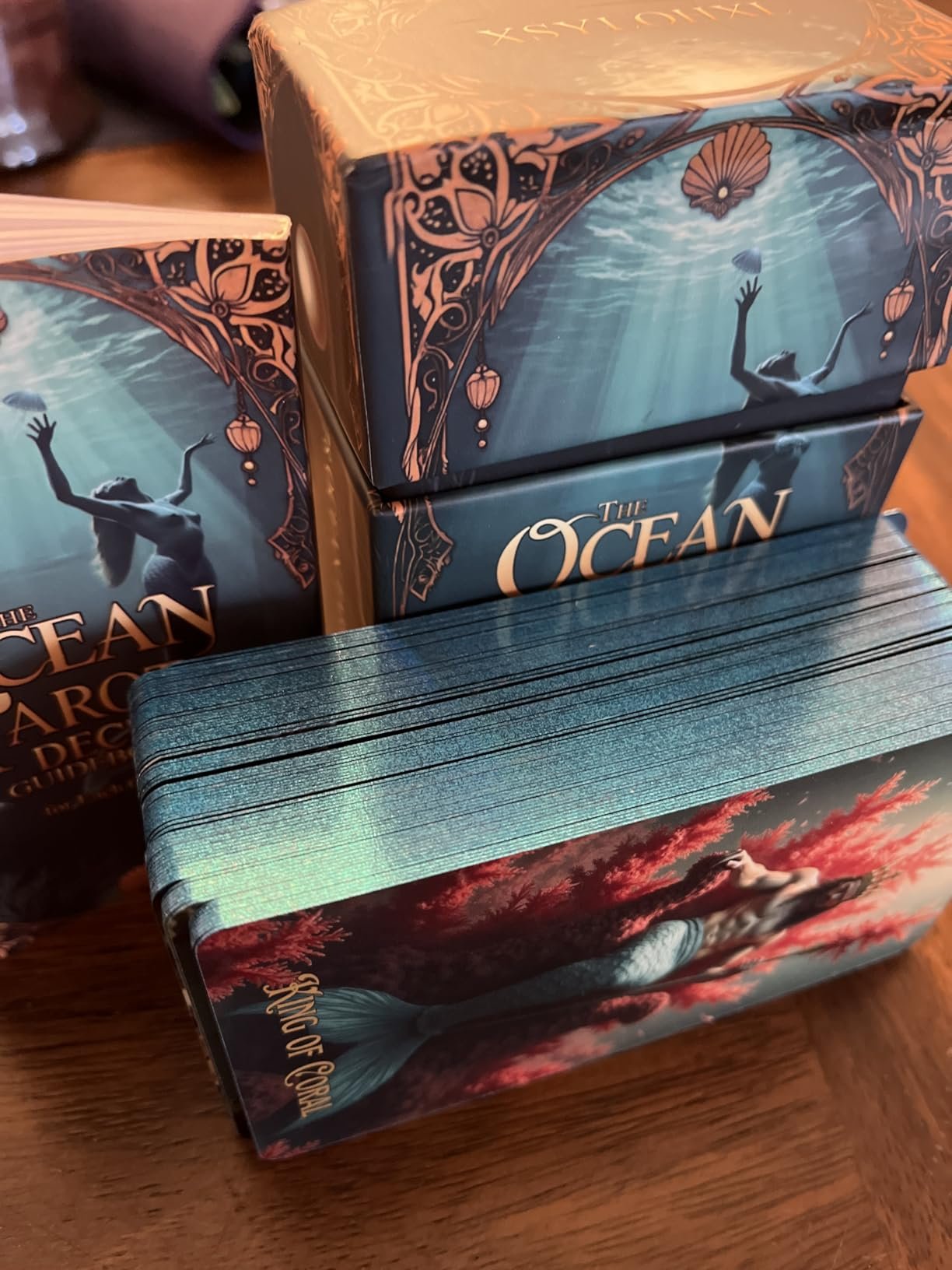 正規品✨入手困難✨幻想的で神秘的な海の世界のタロットカード／ミニ版✨海外限定 オーシャン・タロットカード｜正規輸入品 | タロクル｜TaroCle (海外
