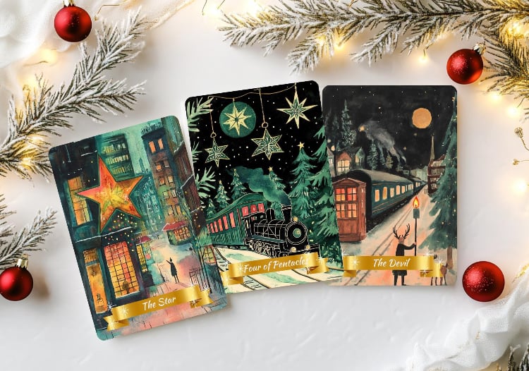 クリスマス☆タロットカード☆Starry Night Tarot クリスマス☆タロットカード☆Starry Night Tarot Starry Night