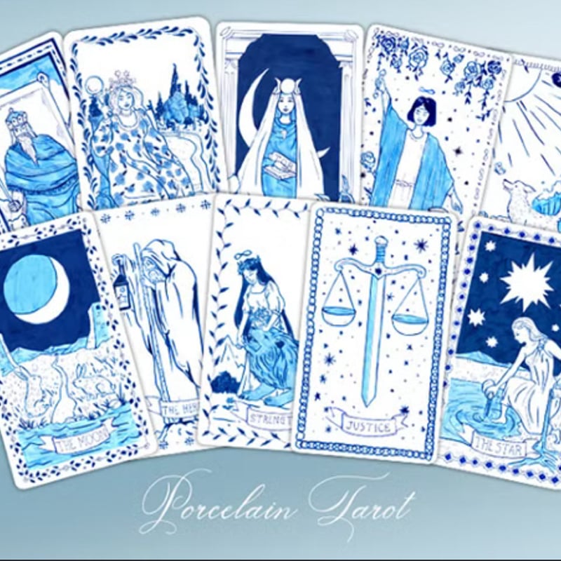 ポーセリンタロットカード｜作者直輸入・希少デッキ | タロクル