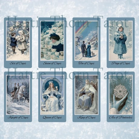 ウィンタータイドタロットカード (Wintertide Tarot ) ｜作者直輸入・希少デッキ