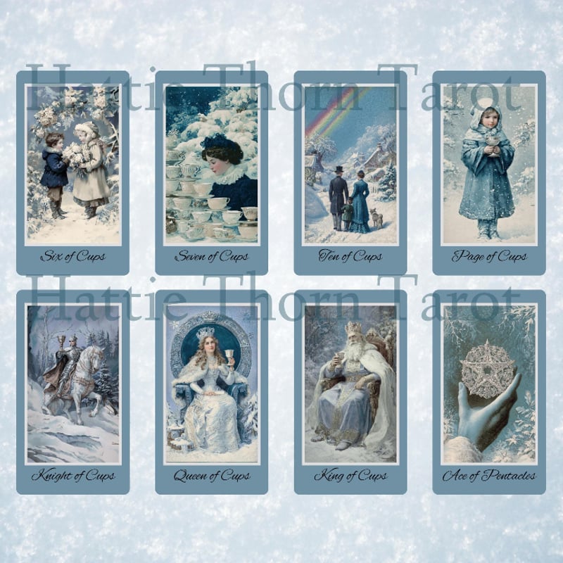 ウィンタータイドタロットカード (Wintertide Tarot ) ｜作者直輸入