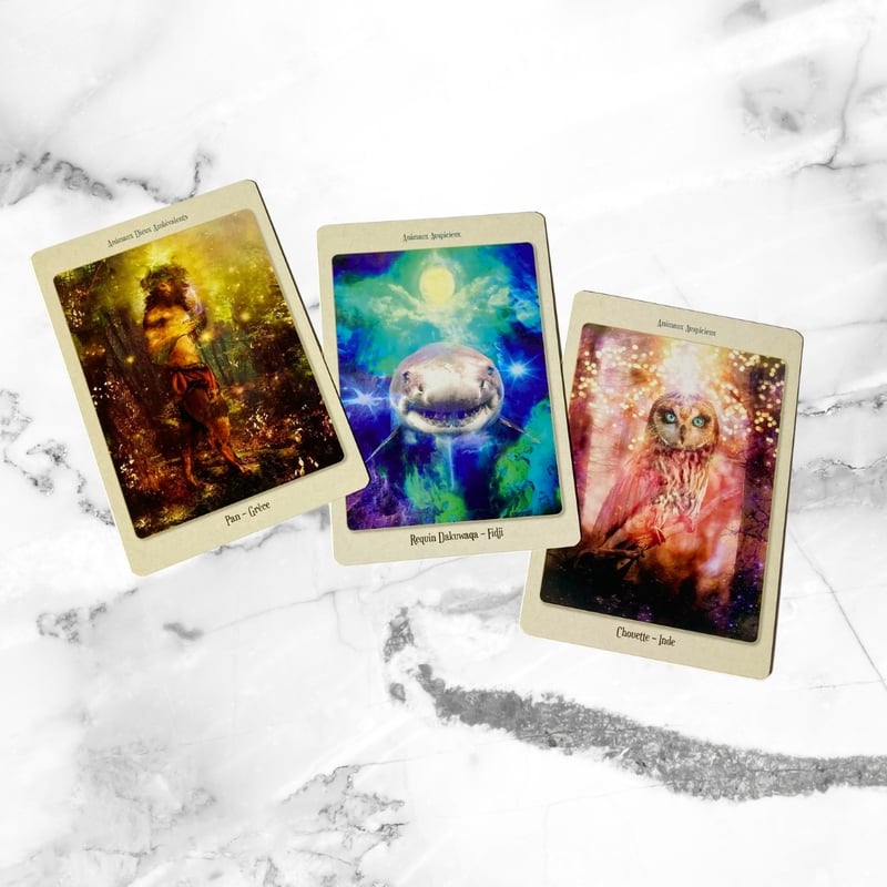 【正規品タロットカード】希少入手困難品✨神話や伝説の幻獣、動物たちの美麗デッキ 神獣たちのオラクルカード (正規品・希少) | タロクル｜TaroCle