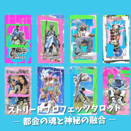 ストリートプロフェッツタロットカード｜作者直輸入・希少デッキ