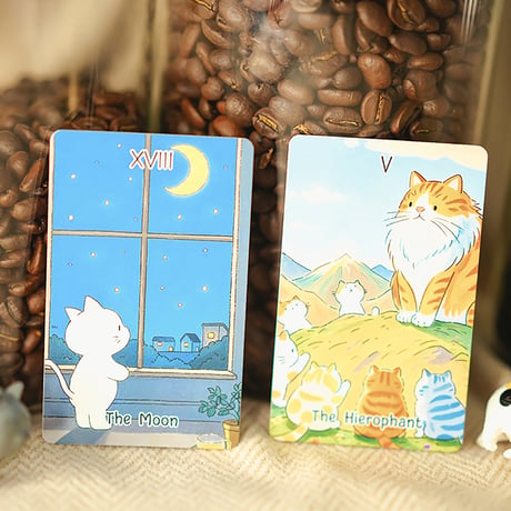 猫が導く内なる声タロットカード｜正規輸入品