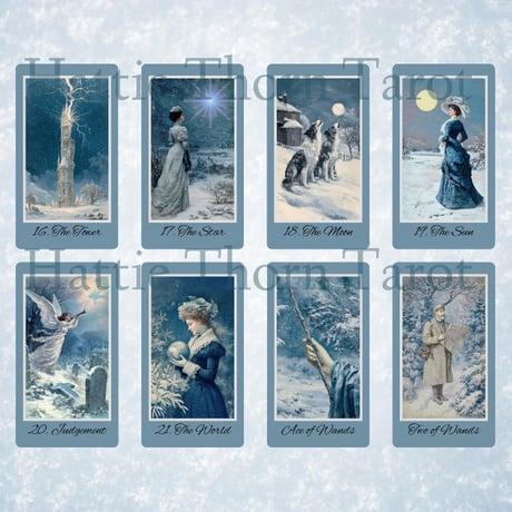 ウィンタータイドタロットカード (Wintertide Tarot ) ｜作者直輸入・希少デッキ
