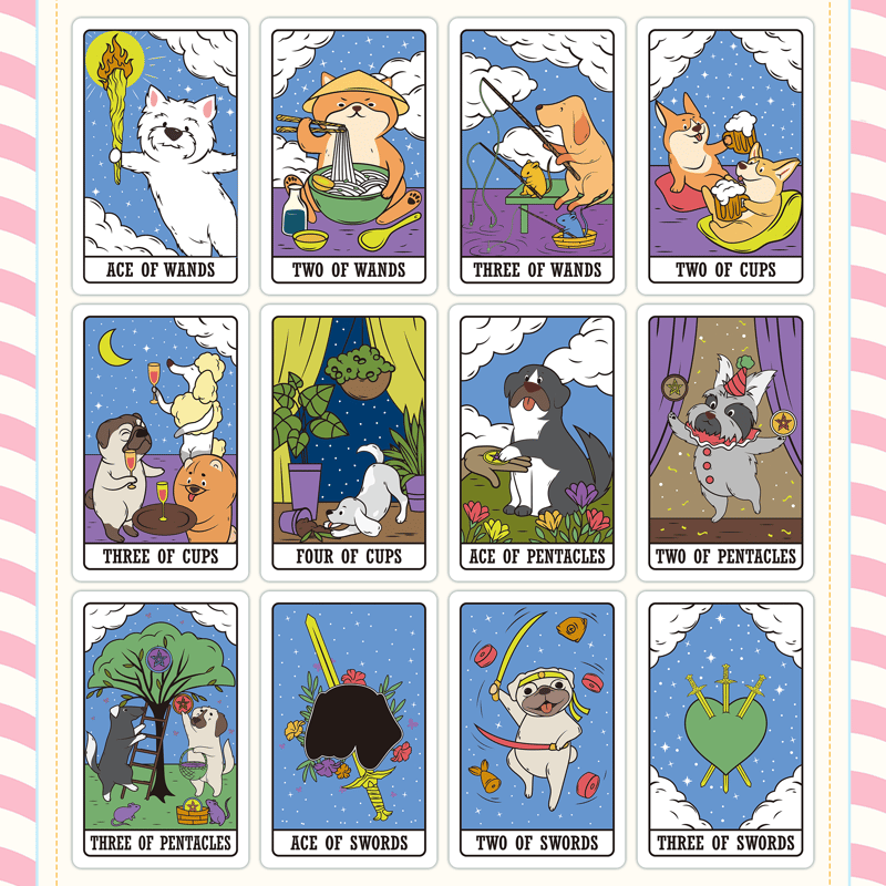 のんびり犬のタロットカード (正規品・希少) | タロクル｜TaroCle