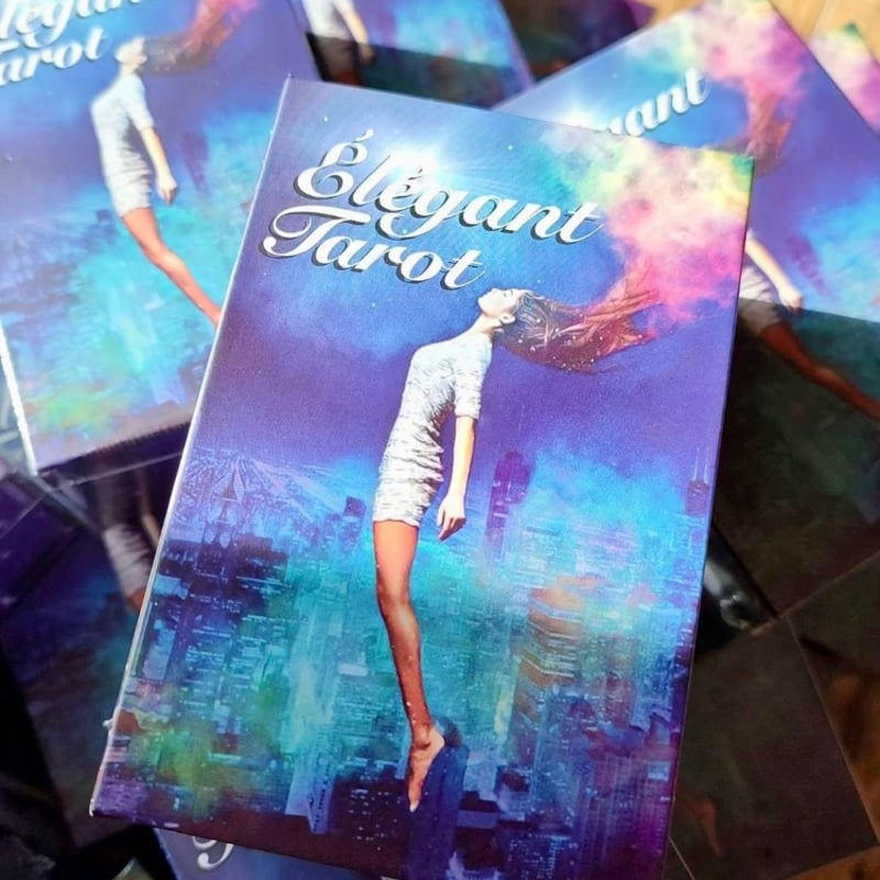 【1,000個限定】タロットカード ゴールデン・ビスコンティ・タロット ハードボックス Golden Visconti