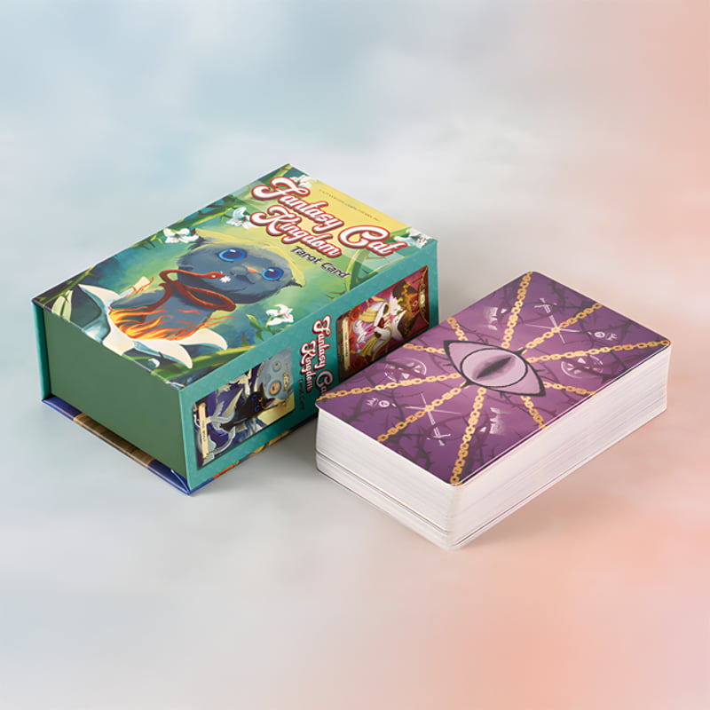 【正規品タロットカード】ネコだらけ✨可愛くファンタジーな猫たちの王国のタロット ファンタジー猫王国タロットカード｜正規輸入品 | タロクル｜TaroCle