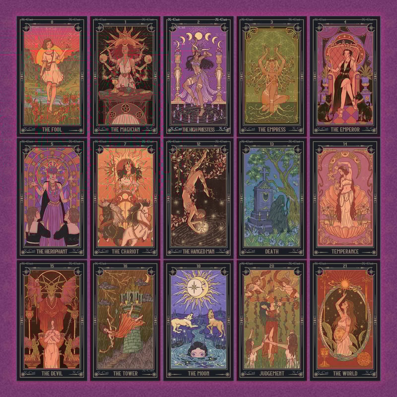 彼女は荒野のタロットカード (正規品・希少) | タロクル｜TaroCle