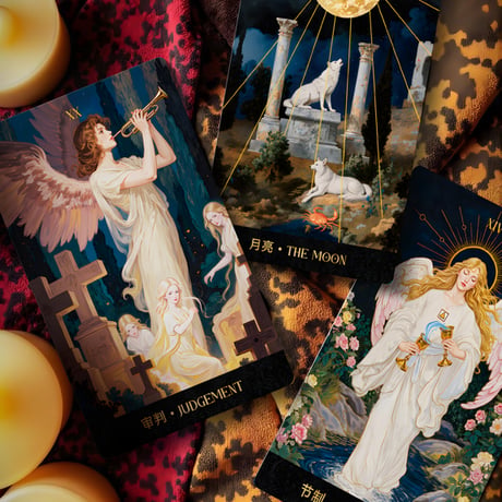 ムーンシャドウ・フローラル・ヴォウタロットカード  (Moonshadow Floral Votarot) ｜正規輸入品