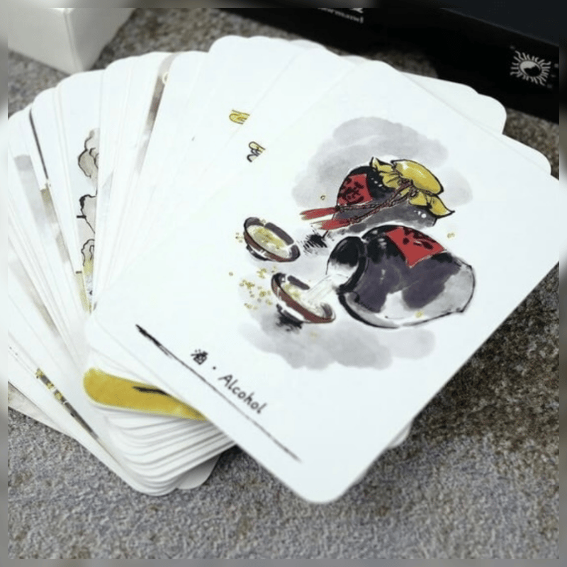 【正規品ルノルマンカード】美麗水彩画✨水滸伝の元である江湖の世界観を描いたデッキ 正規品ルノルマンカード】美麗水彩画✨水滸伝の元である江湖の