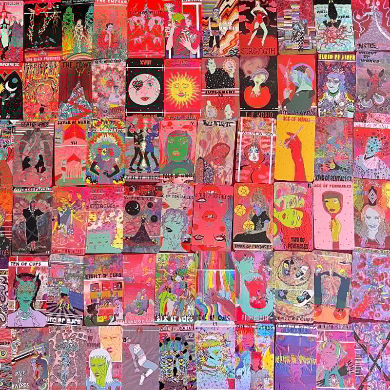 火星のタロットカード｜作者直輸入・希少デッキ | タロクル｜TaroCle