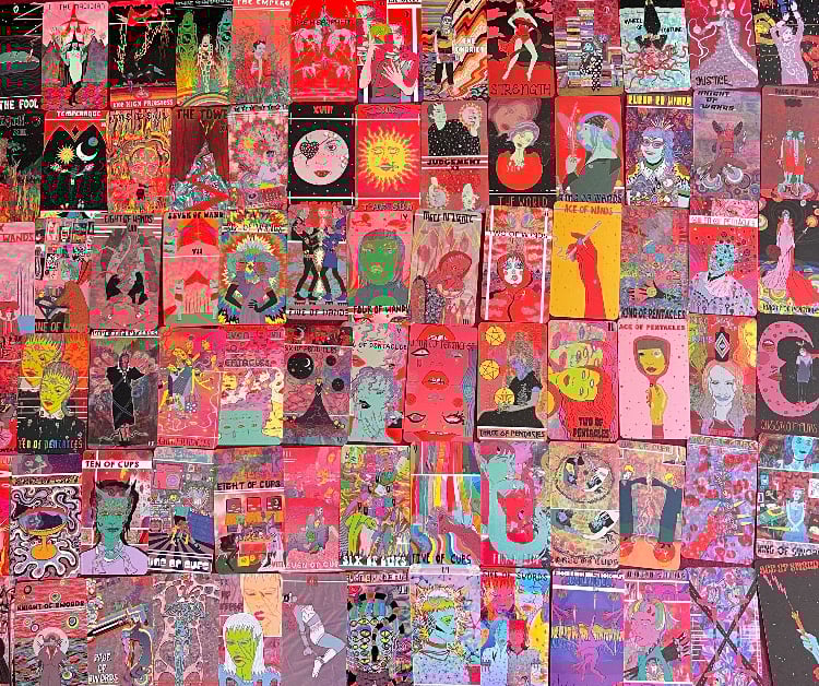 火星のタロットカード｜作者直輸入・希少デッキ | タロクル｜TaroCle