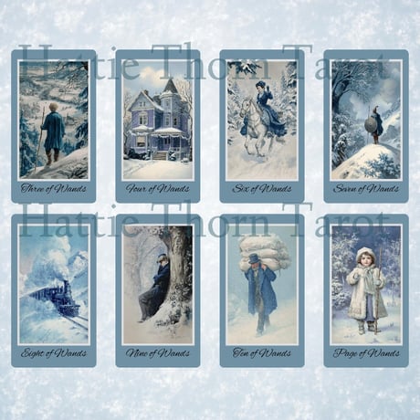 ウィンタータイドタロットカード (Wintertide Tarot ) ｜作者直輸入・希少デッキ