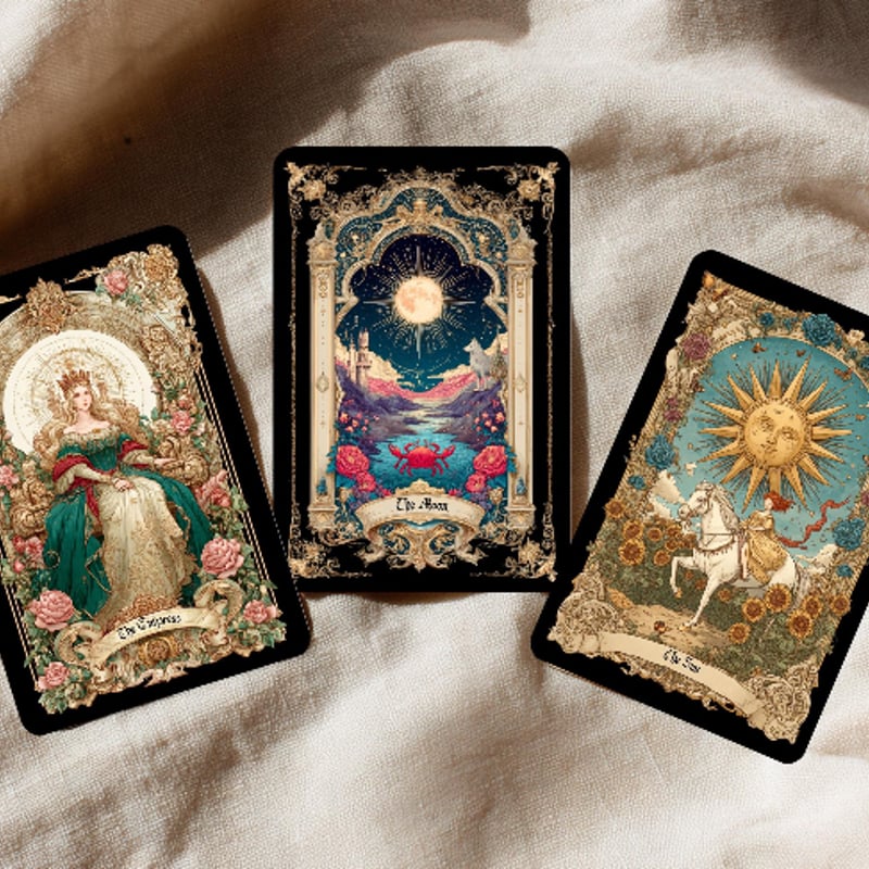 アンティークオーロラタロットカード｜作者直輸入・希少デッキ