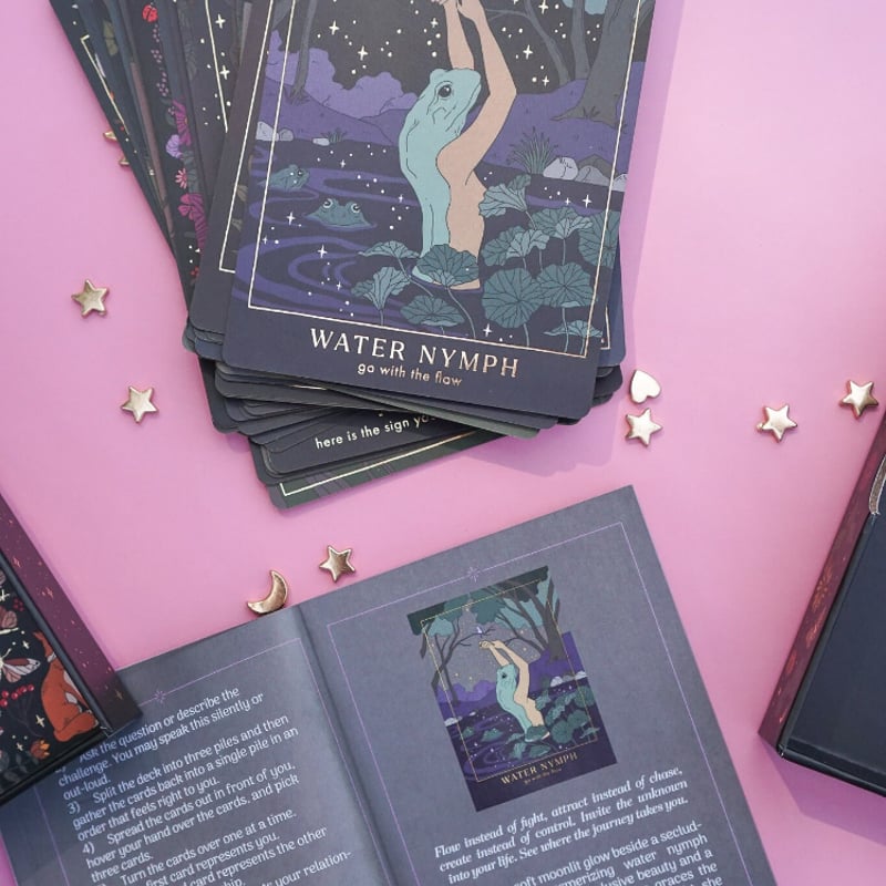 フォレストテイルズオラクルカード｜作者直輸入・希少デッキ