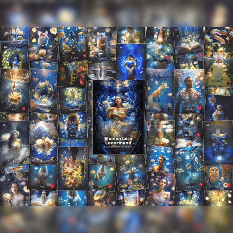 【正規品ルノルマンカード】超美麗デッキ✨海外インディーズ✨宇宙の星図のルノルマン 正規品ルノルマンカード】海外インディーズ✨ケース付き✨美しい銀河の