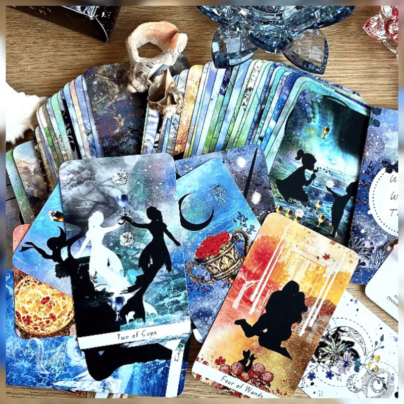 新品タロットカード】レア色✨ポップアートなカラフル配色のタロット