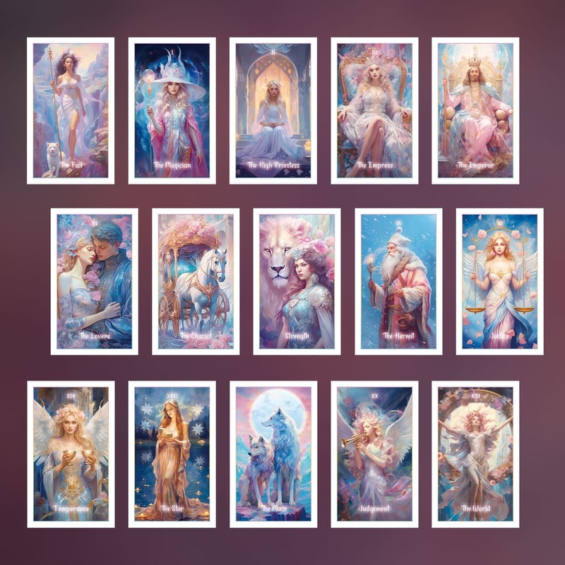 ファンタジーカラータロットカード｜正規輸入品 | タロクル｜TaroCle